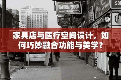 家具店与医疗空间设计，如何巧妙融合功能与美学？