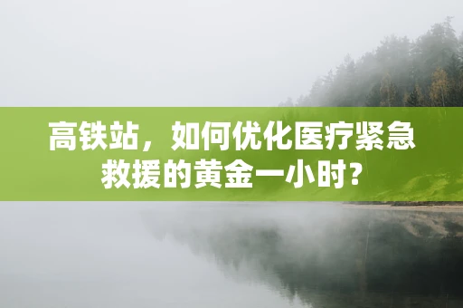 高铁站，如何优化医疗紧急救援的黄金一小时？
