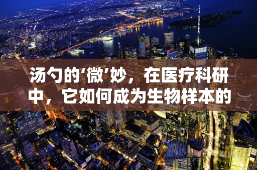 汤勺的‘微’妙，在医疗科研中，它如何成为生物样本的‘安全港’？