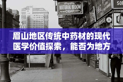 眉山地区传统中药材的现代医学价值探索，能否为地方医疗带来新突破？