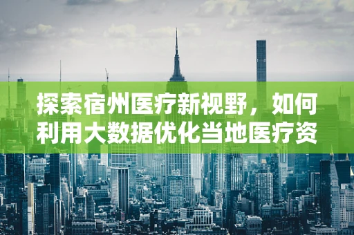 探索宿州医疗新视野，如何利用大数据优化当地医疗资源分配？