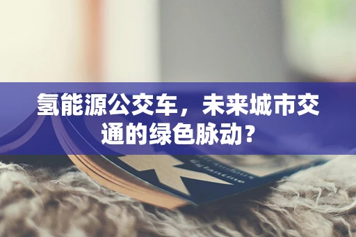 氢能源公交车，未来城市交通的绿色脉动？