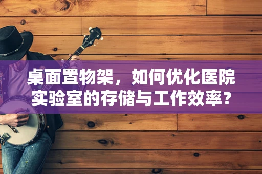 桌面置物架，如何优化医院实验室的存储与工作效率？