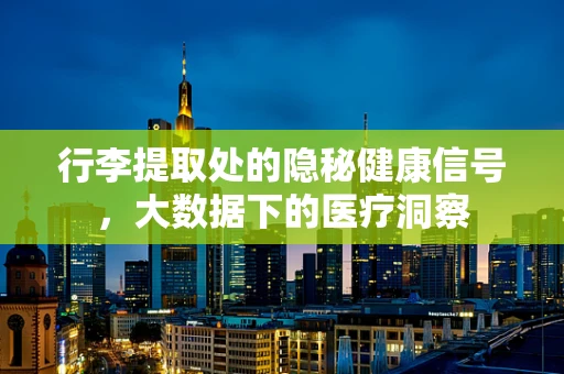 行李提取处的隐秘健康信号，大数据下的医疗洞察