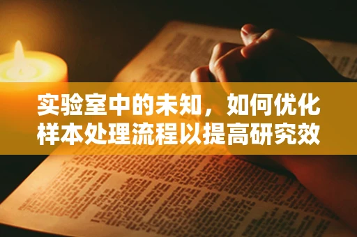 实验室中的未知，如何优化样本处理流程以提高研究效率？