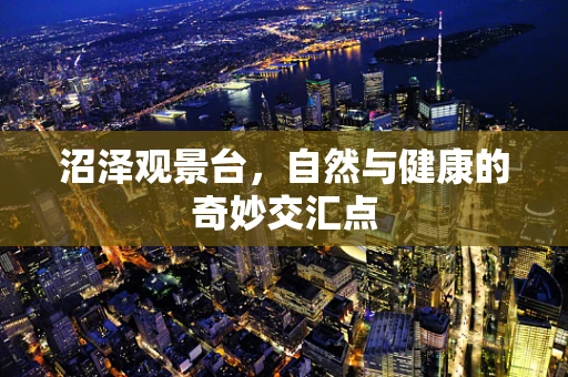 沼泽观景台，自然与健康的奇妙交汇点