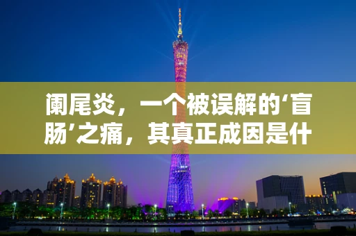阑尾炎，一个被误解的‘盲肠’之痛，其真正成因是什么？