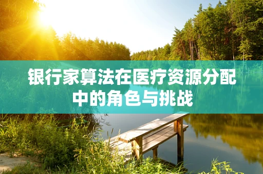 银行家算法在医疗资源分配中的角色与挑战