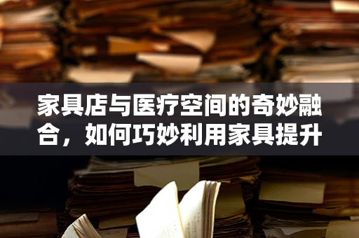 家具店与医疗空间的奇妙融合，如何巧妙利用家具提升医院环境？