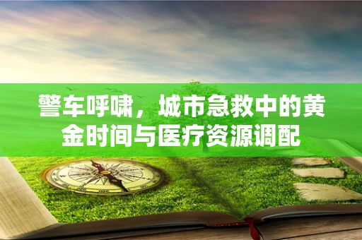 警车呼啸，城市急救中的黄金时间与医疗资源调配