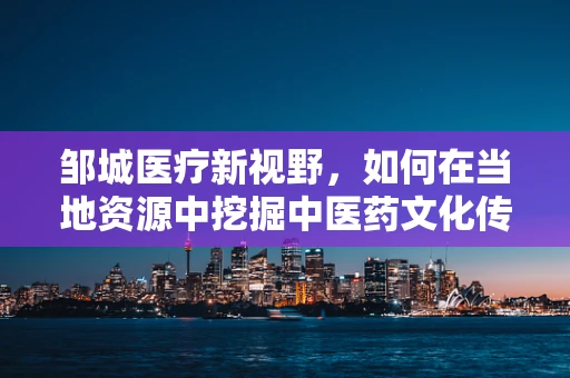 邹城医疗新视野，如何在当地资源中挖掘中医药文化传承与创新的潜力？