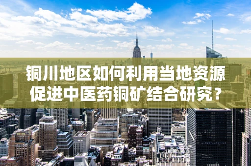 铜川地区如何利用当地资源促进中医药铜矿结合研究？