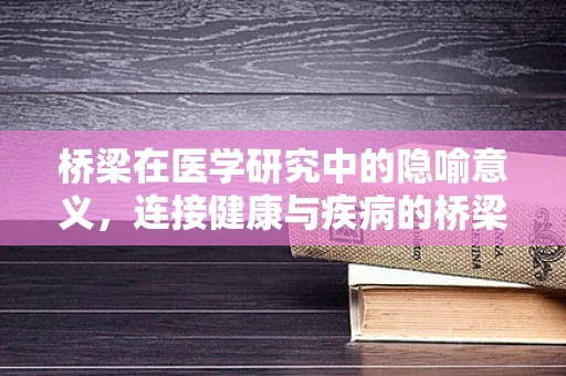 桥梁在医学研究中的隐喻意义，连接健康与疾病的桥梁如何构建？