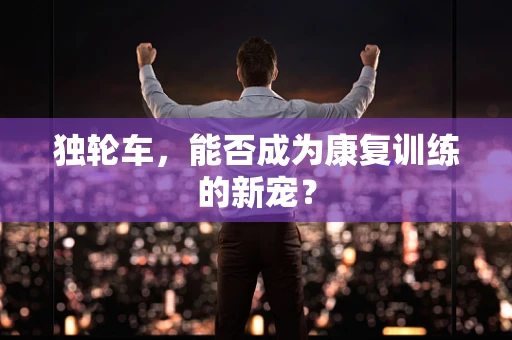 独轮车，能否成为康复训练的新宠？