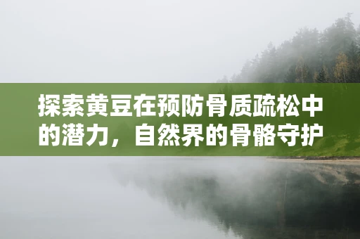 探索黄豆在预防骨质疏松中的潜力，自然界的骨骼守护者