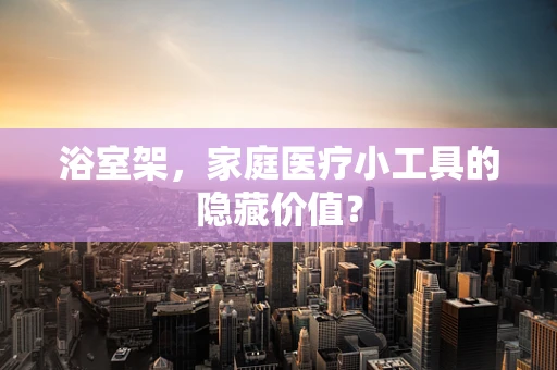 浴室架，家庭医疗小工具的隐藏价值？