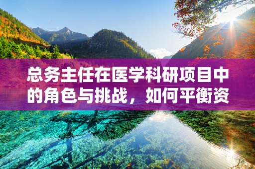 总务主任在医学科研项目中的角色与挑战，如何平衡资源与科研需求？