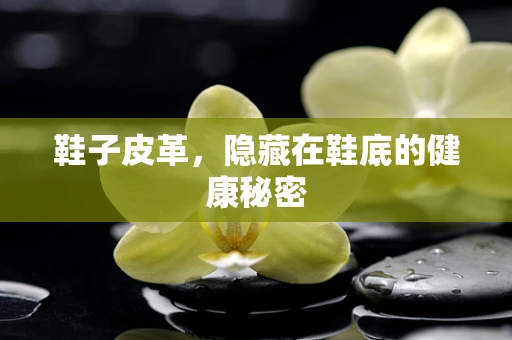 鞋子皮革，隐藏在鞋底的健康秘密