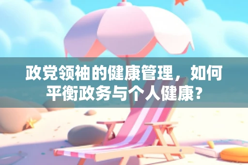 政党领袖的健康管理，如何平衡政务与个人健康？