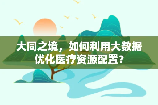 大同之境，如何利用大数据优化医疗资源配置？
