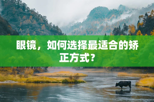 眼镜，如何选择最适合的矫正方式？
