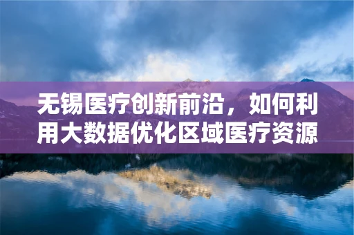 无锡医疗创新前沿，如何利用大数据优化区域医疗资源分配？