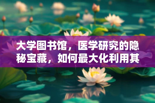 大学图书馆，医学研究的隐秘宝藏，如何最大化利用其资源？