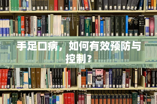 手足口病，如何有效预防与控制？