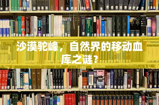沙漠驼峰，自然界的移动血库之谜？
