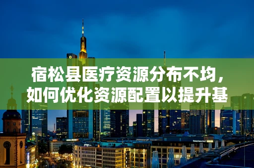 宿松县医疗资源分布不均，如何优化资源配置以提升基层医疗服务？