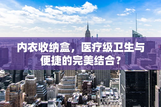 内衣收纳盒，医疗级卫生与便捷的完美结合？