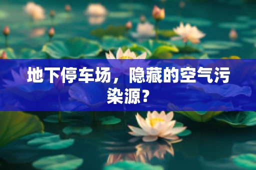地下停车场，隐藏的空气污染源？