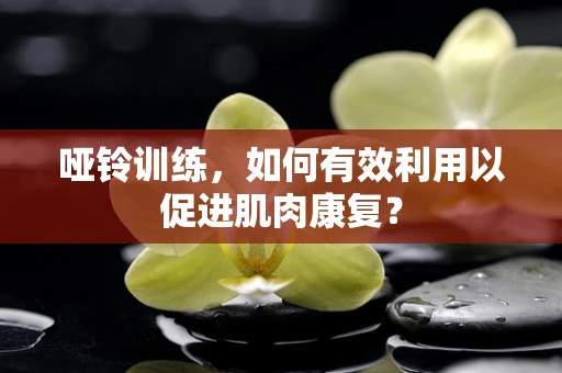 哑铃训练，如何有效利用以促进肌肉康复？