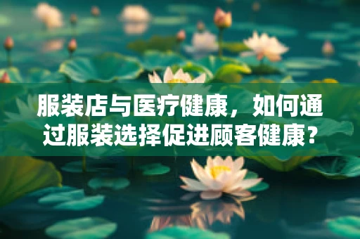 服装店与医疗健康，如何通过服装选择促进顾客健康？