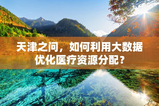 天津之问，如何利用大数据优化医疗资源分配？