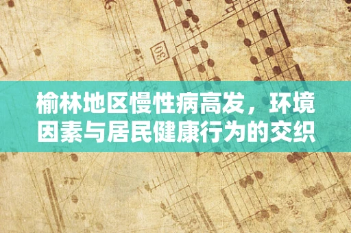 榆林地区慢性病高发，环境因素与居民健康行为的交织影响