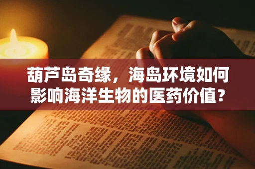 葫芦岛奇缘，海岛环境如何影响海洋生物的医药价值？