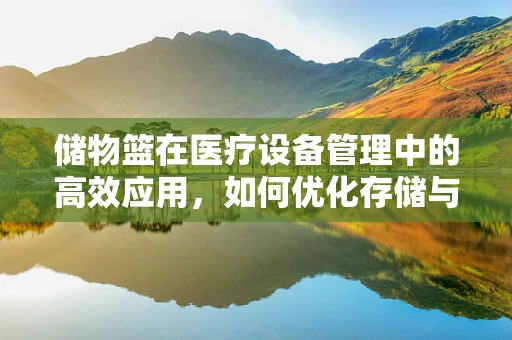 储物篮在医疗设备管理中的高效应用，如何优化存储与取用？