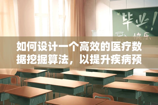 如何设计一个高效的医疗数据挖掘算法，以提升疾病预测的准确性？