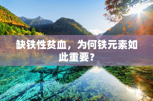缺铁性贫血，为何铁元素如此重要？