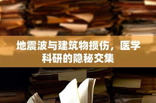 地震波与建筑物损伤，医学科研的隐秘交集
