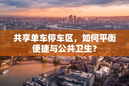共享单车停车区，如何平衡便捷与公共卫生？