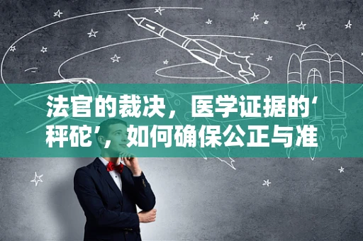 法官的裁决，医学证据的‘秤砣’，如何确保公正与准确？