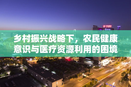 乡村振兴战略下，农民健康意识与医疗资源利用的困境