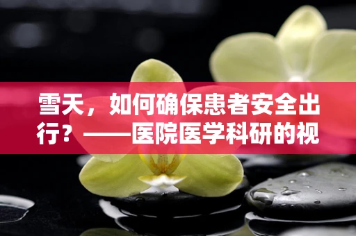雪天，如何确保患者安全出行？——医院医学科研的视角