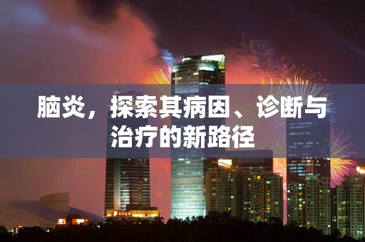 脑炎，探索其病因、诊断与治疗的新路径