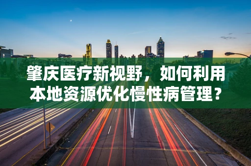 肇庆医疗新视野，如何利用本地资源优化慢性病管理？