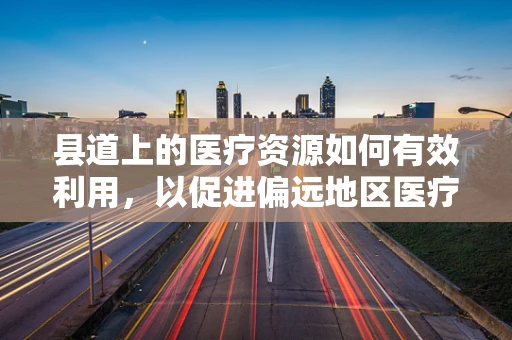县道上的医疗资源如何有效利用，以促进偏远地区医疗服务？