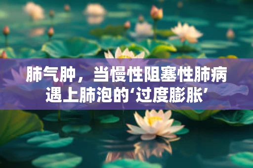 肺气肿，当慢性阻塞性肺病遇上肺泡的‘过度膨胀’
