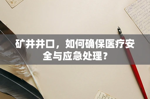 矿井井口，如何确保医疗安全与应急处理？